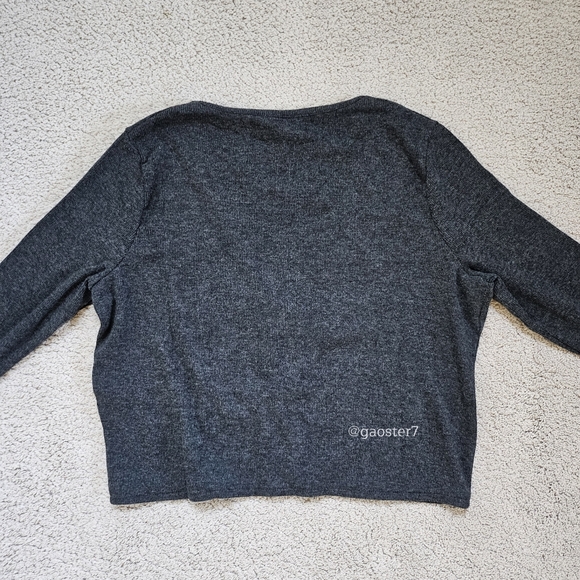 Madewell Brushed Rib Tie-Front Cardigan - Picture 9 of 10